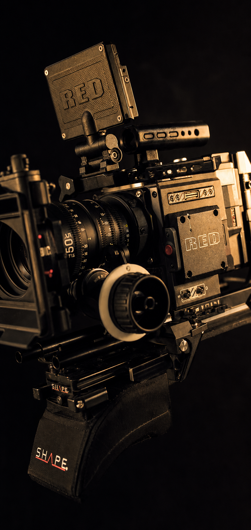 Cinema camera detail